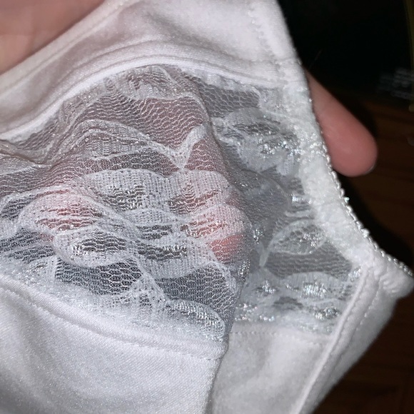 PlusForm Instant Shaping Cotton Comfort Floral Lace Wireless Bra Bundle Of 2 - Picture 12 of 16